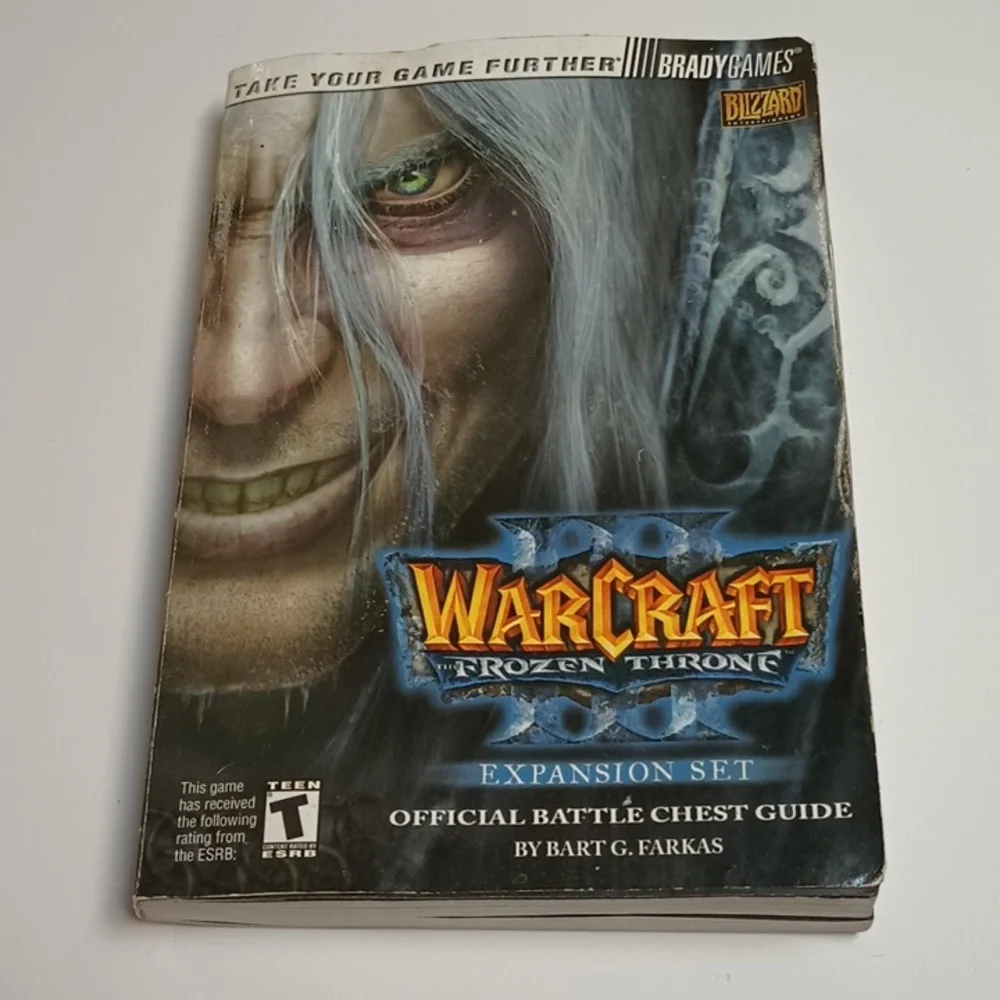 5/$15 Blizzard Warcraft The Frozen Throne Expansion Set Official Battle Guide